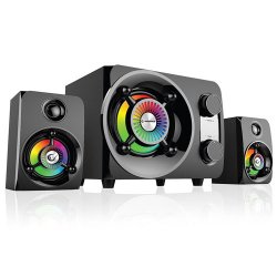 RAMPAGE RMS-G8 2+1 25W RMS Usb+SD+FM Bluetooth Siyah Multimedia Speaker