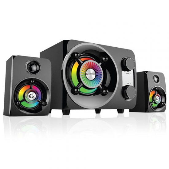 RAMPAGE RMS-G8 2+1 25W RMS Usb+SD+FM Bluetooth Siyah Multimedia Speaker