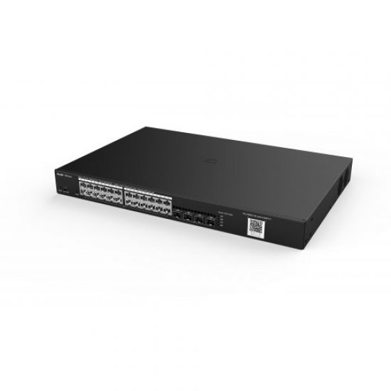 RUIJIE Reyee 24 Port RG-NBS3100-24GT4SFP-P 10/100/1000 Yönetilebilir 4x SFP L2 PoE Switch (370W)