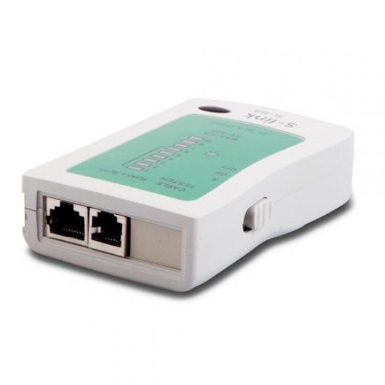 S-LINK SL-468 RJ-45-RJ-11 Kablo Test Cihazı