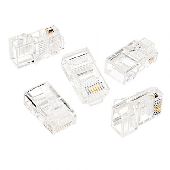 S-LINK SL-COB20P 100 LÜ PAKET Rj45 Konnektör Yeni Nesil Jack UTP