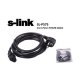 S-LINK SL-P575 Siyah( 3 Metre ) 0.75mm Kasa Power Kablosu