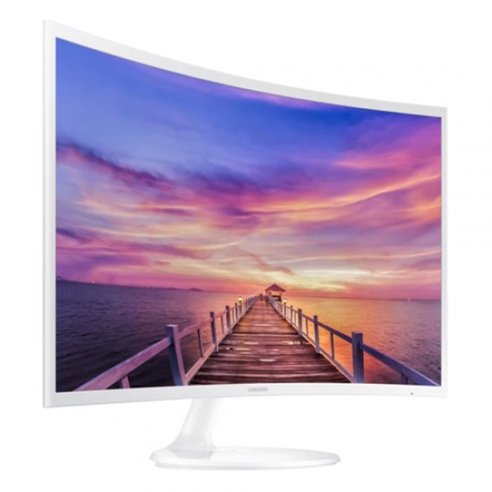 SAMSUNG 32 LC32F391FWMXUF 4Ms 60HZ DP + HDMI Curved Led Monitör Beyaz