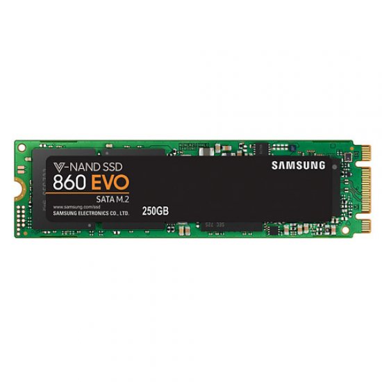 SAMSUNG 860 Evo 250GB M.2 550/500 SSD MZ-N6E250BW