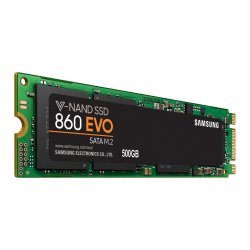 SAMSUNG 860 EVO 500GB 550MB-520MB-S M.2 2.5 SSD MZ-N6E500BW SSD HARDDISK