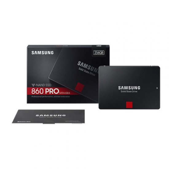 SAMSUNG 860 Pro 2.5 256GB SSD SATA3 560/530 MZ-76P256BW