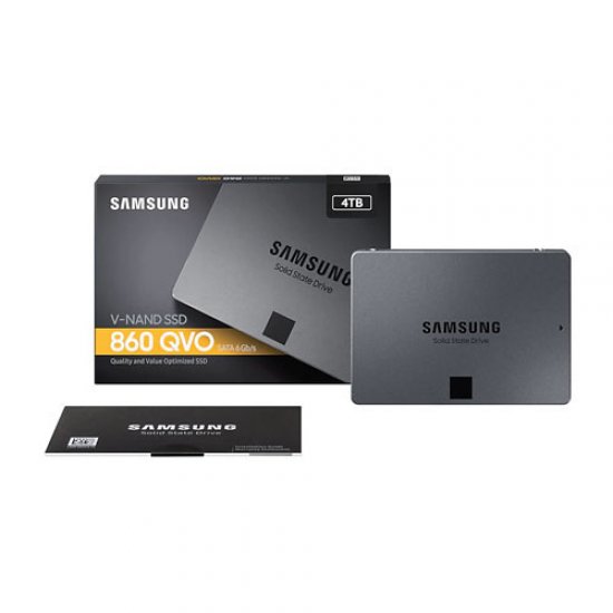 SAMSUNG 860 QVO 2.5 4TB SSD SATA3 550/520 MZ-76Q4T0BW