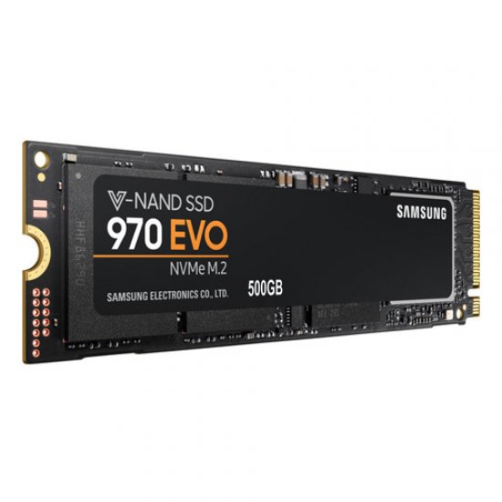 SAMSUNG 970 Evo 500GB SSD M.2 PCIE 3200/1800 MZ-V7E500BW