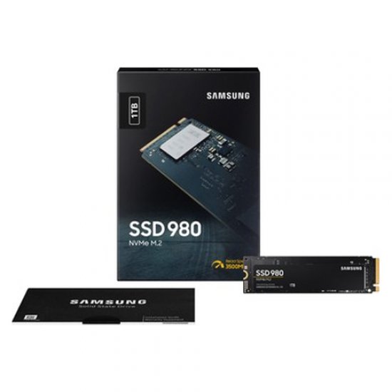 SAMSUNG 980 M.2 1TB SSD PCIE NVME M.2 3500/3000MB/S MZ-V8V1T0BW