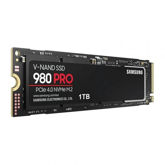 SAMSUNG 980 PRO M2 1TB SSD PCIE NVME M.2 7000- 5100MB/S MZ-V8P1T0BW