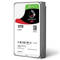 SEAGATE 3.5 IRONWOLF 10TB 7200RPM 256MB SATA3 NAS HDD ST10000VN0008 (7/24)