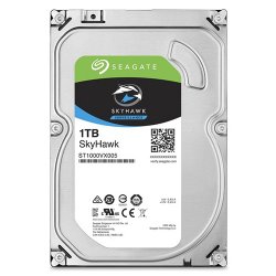 SEAGATE 3.5 SKYHAWK 1TB 5900RPM 64MB SATA3 Güvenlik HDD ST1000VX005 (7/24)