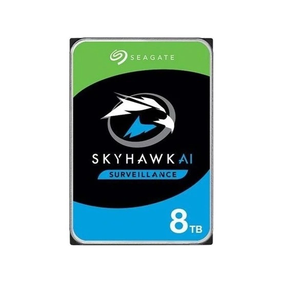 SEAGATE 3.5 SKYHAWK 8TB 7200RPM 256MB SATA3 Güvenlik HDD ST8000VE001 (7/24)