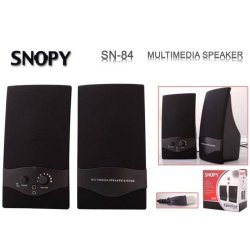 SNOPY SN-84 1+1 3W RMS Siyah Speaker