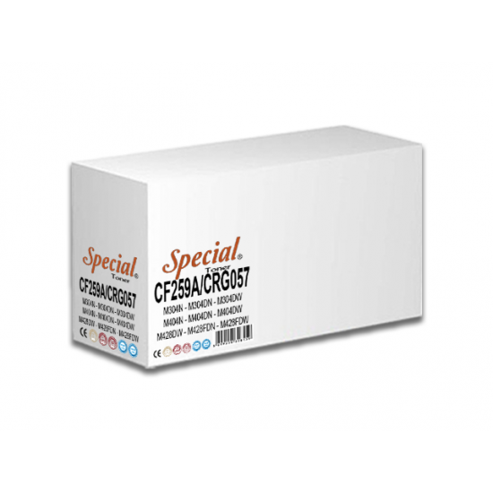 SPECIAL CF259A-CRG057 - CHİPSİZ-59A-CF259A - TONER 3K