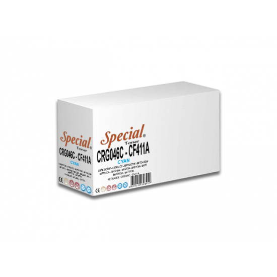 SPECIAL CRG046C MAVİ CF411A-UNIVERSAL TONER 2,3K