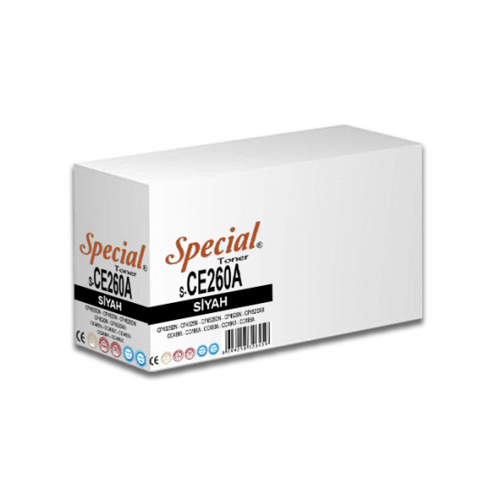 SPECIAL S-CE260A - CF320A - 647A - 652A  TONER SİYAH (4813) 8,5K