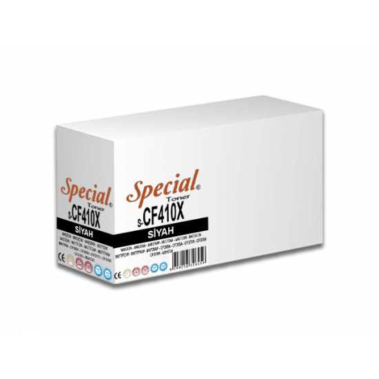 SPECIAL S-CF410X SİYAH (410X)-YÜKSEK KAPASİTE TONER 6,5K