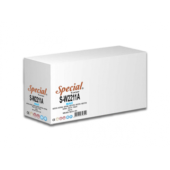 SPECIAL S-W2211A MAVİ CHİPSİZ 207A TONER 1,25K