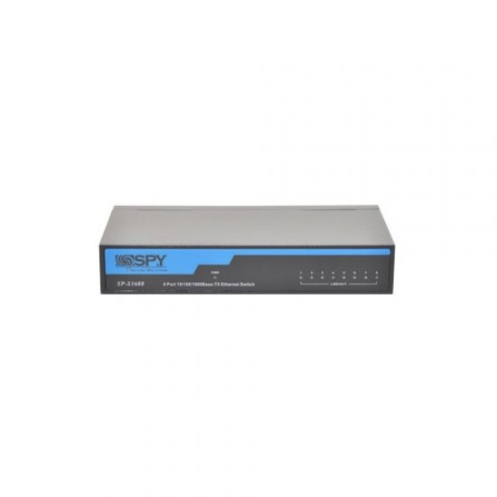 SPY 8 Port SP-1608 8P 10/100/1000 NETWORK SWITCH