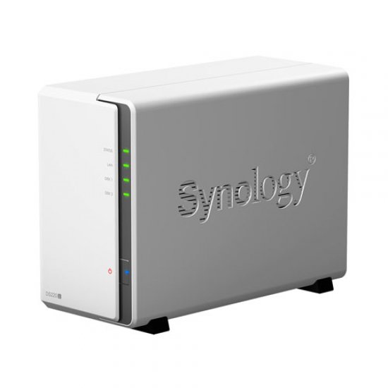 SYNOLOGY DS220J 2.5 /3.5 2x Sata I-II-III + SSD Veri Depolama Ünitesi