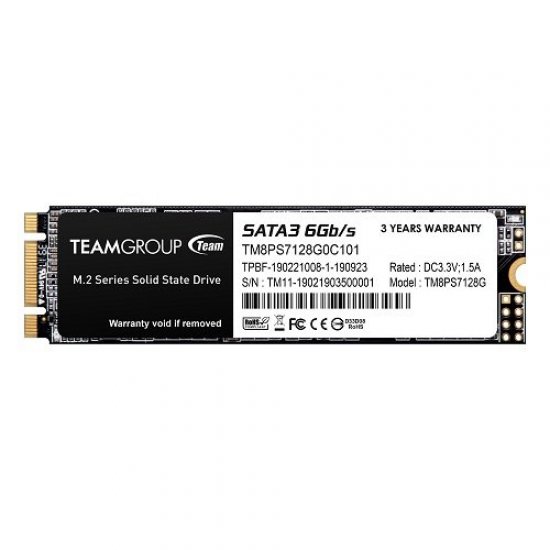 TEAM MS30 M.2 128GB SSD SATA3 6Gb/S TM8PS7128G0C101