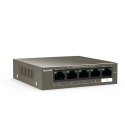 TENDA 5 Port (4 PoE) TEG1105P-4-63W 10/100/1000 Switch