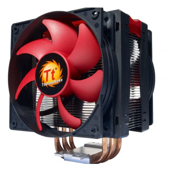 THERMALTAKE Frio Advanced CL-P0596 LGA 1366/1156/775/AM3/AM2 Bakır / Alüminyum Heat - Pipe 13 Cm Fan İşlemci Soğutucusu