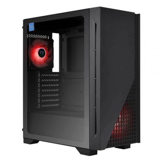 THERMALTAKE H330 CA-3R8-65M1WE-00 650W Kırmızı Ledli 2x120mm Fanlı Tempered Glass Pencereli Mid Tower Gaming Kasa