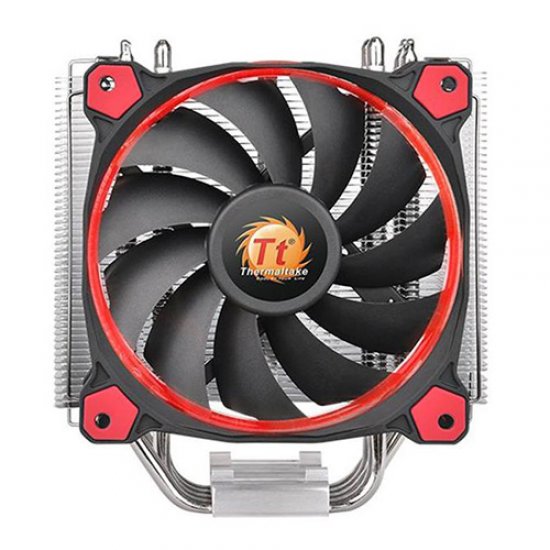 THERMALTAKE RIING SILENT CL-P022-AL12RE-A 12cm Kırmızı Ledli İşlemci Fanı