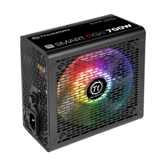 THERMALTAKE Smart 700W 80+ Power Supply 12cm RGB Led Fanlı PS-SPR-0700NHSAWE-1