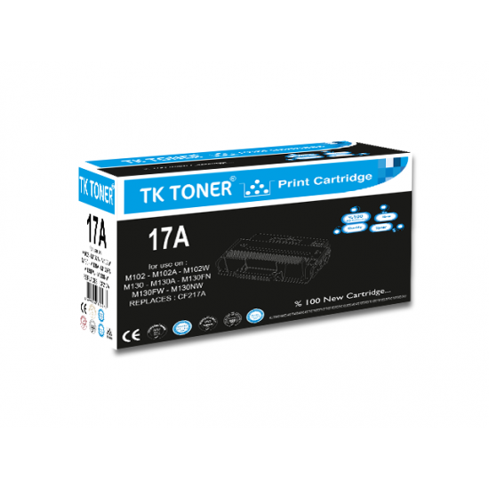 TK TONER 17A-CHİPLİ-CF217A TONER 1,6K