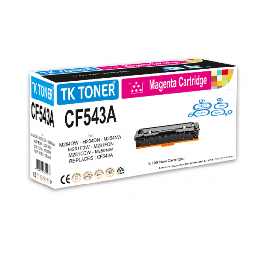 TK TONER TK CF543A KIRMIZI 203A TONER 1,3K