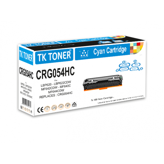 TK TONER TK CRG054HC MAVİ YÜKSEK KAPASİTE TONER 2,3K