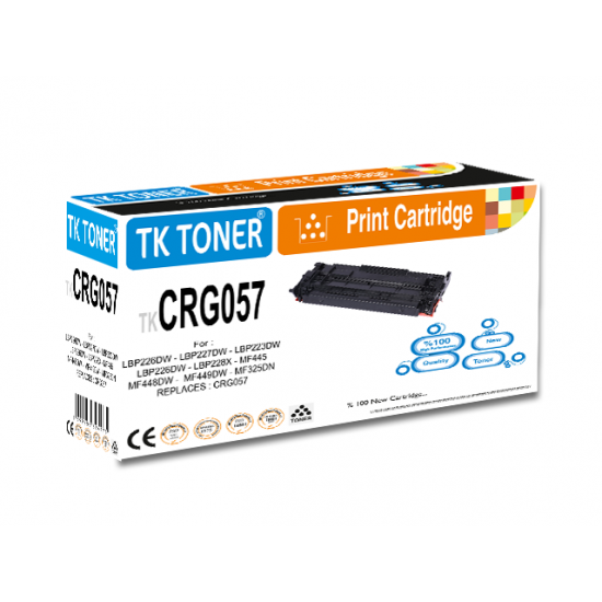 TK TONER TK CRG057-CHİPSİZ 3,1K