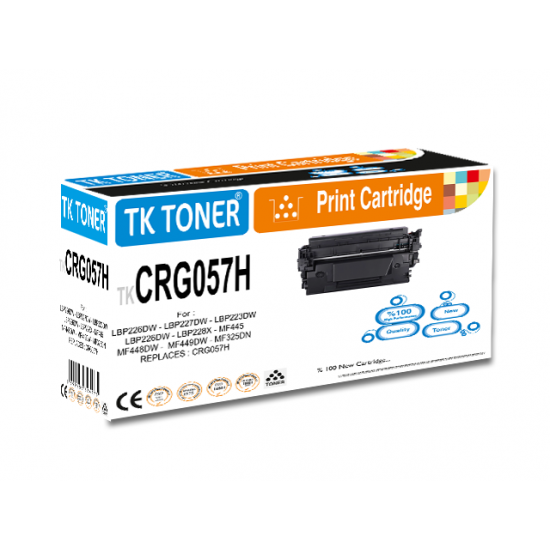 TK TONER TK CRG057H YÜKSEK KAPASİTE CHİPSİZ 10K