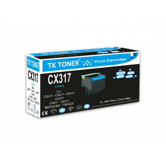 TK TONER TK CX317-CS317 MAVİ TONER 2,3K