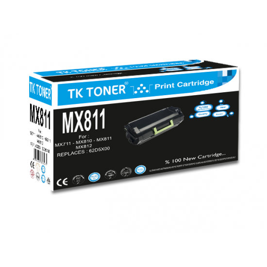 TK TONER TK MX710 45K 62D5X00-MX711 MX810 MX811 MX812 45K