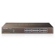 TP-LINK 24 Port TL-SF1024 10/100 Rack Mountable Switch (Siyah Çelik Kasalı)