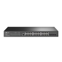 TP-LINK 24 Port TL-SG3428 10/100/1000 Yönetilebilir 4x SFP L2 Gigabit Switch