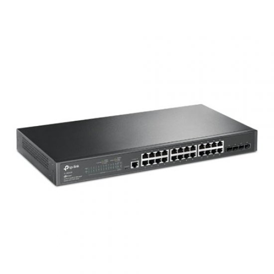 TP-LINK 24 Port TL-SG3428 10/100/1000 Yönetilebilir 4x SFP L2 Gigabit Switch