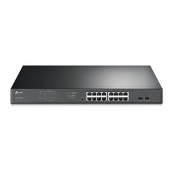 TP-LINK JetStream 18 Port TL-SG1218MPE 10/100/1000 Web Yönetilebilir 16x PoE+2x Combo Sfp Switch (250W)