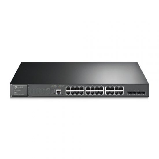 TP-LINK JetStream 24 Port TL-SG3428MP 10/100/1000 Yönetilebilir 4x SFP L2 PoE+ Switch (384W)