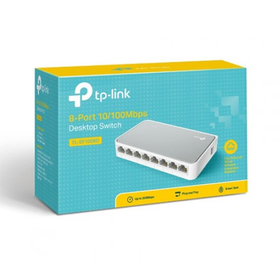 TP-LINK TL-SF1008D 8 Port 10/100 Switch