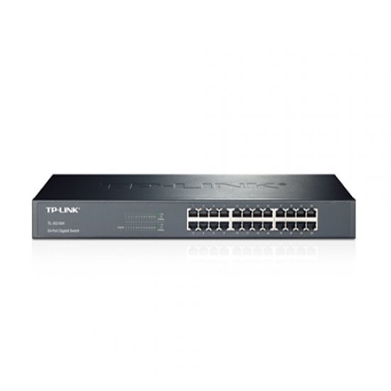 TP-LINK TL-SG1024 24 Port 10/100/1000 Gigabit Rack Mountable Switch