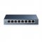 TP-LINK TL-SG108 8 Port 10/100/1000 Gigabit Desktop Switch (Siyah Çelik Kasalı)