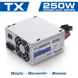 TX PowerMAX TXPSU250S1 250W Atx Power Supply 8 Cm Fan