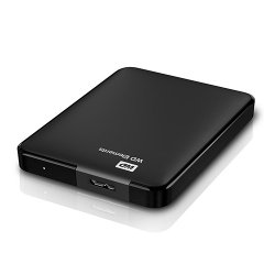 WD 2.5 ELEMENTS 3TB USB 3.0 EXTERNAL HDD SİYAH WDBU6Y0030BBK-WESN