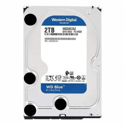 WD 3.5 Blue 2TB 5400 RPM 64MB SATA III PC HDD WD20EZAZ