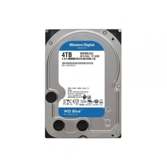 WD 3.5 Blue 4TB 5400 RPM 256MB SATA3 PC HDD WD40EZAZ